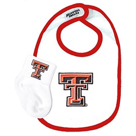 Future Tailgater Texas Tech Red Raiders Baby Bib and Socks Set