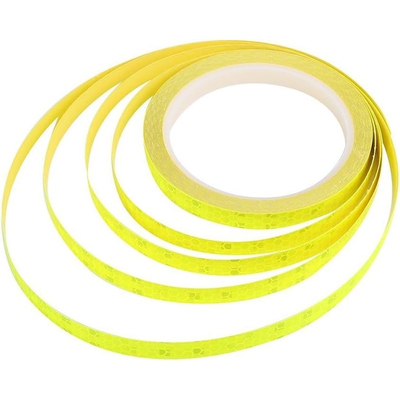 2 Pcs Reflective Tape, Safety Warning Conspicuity Tape, High Visibility
