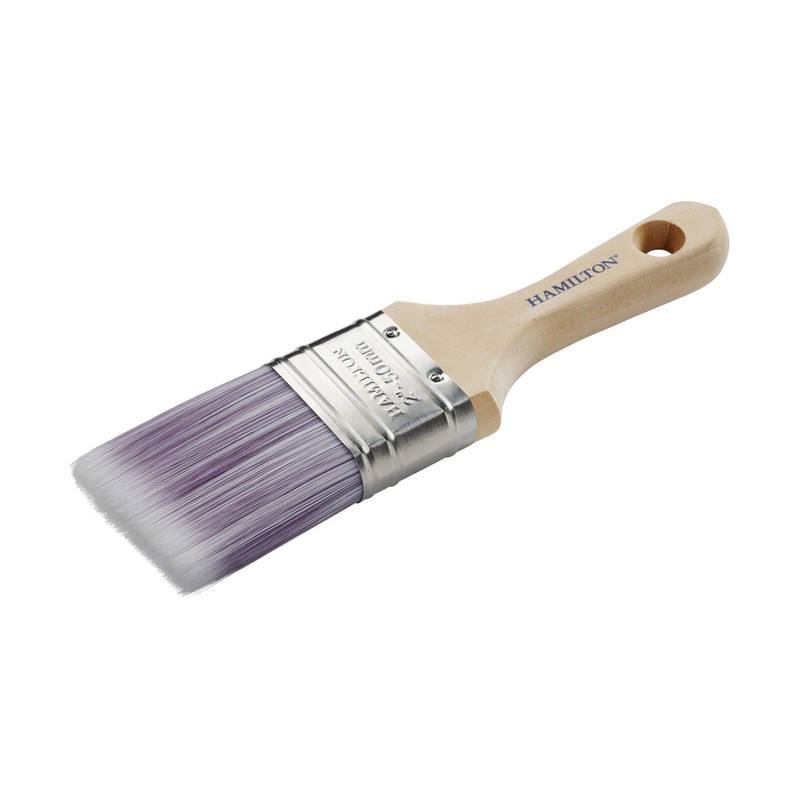 2" Hamilton Angled Performance Cutting in Brush Pure Synthetic Bristle