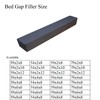 SAMTY Bed Gap Filler for headboard Space Gap Filler Bolster