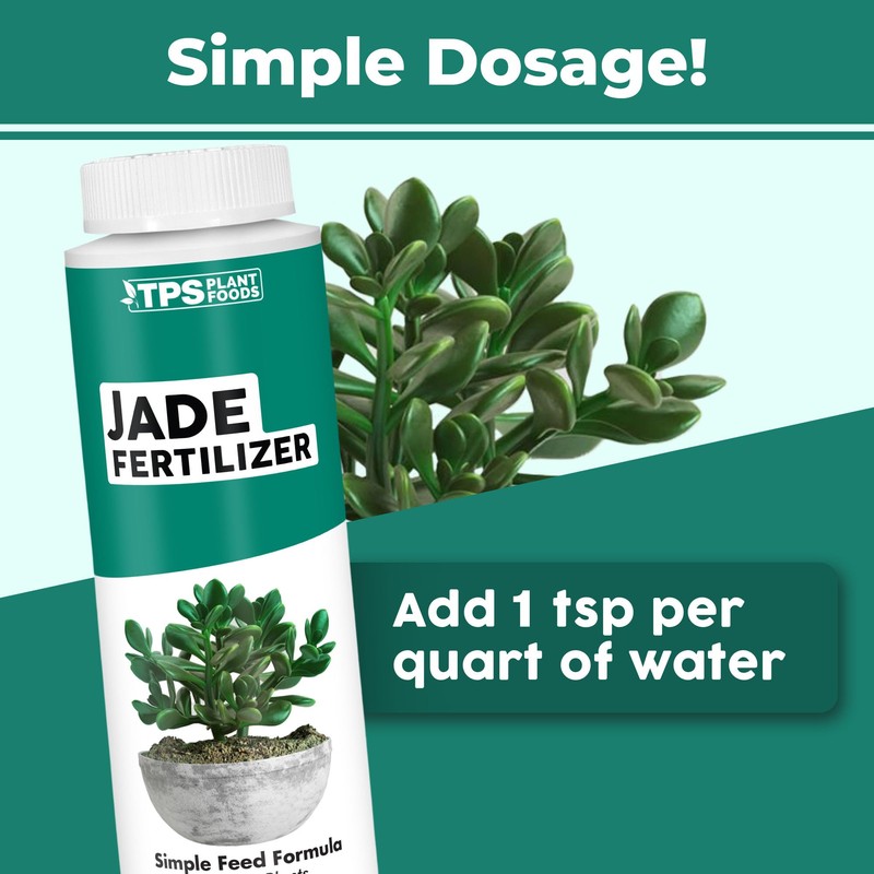 TPS NUTRIENTS Jade Fertilizer for All Jade and Crassula Plants,