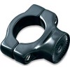 Kuryakyn 3116 Black Side Mount License Plate Clamp