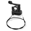 LAXEEM 7/8'' 22mm Metal Thumb Throttle Cable Accelerator Handle Assembly