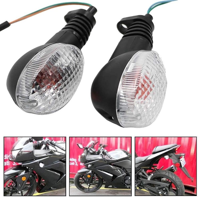 motoparty Motorcycle Turn Signals For KAWASAKI EX250R NINJA 250R KLX250S