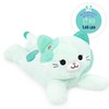 Onsoyours Original Heatable & Weighted Rainbow Cat Stuffed Animals, 15"