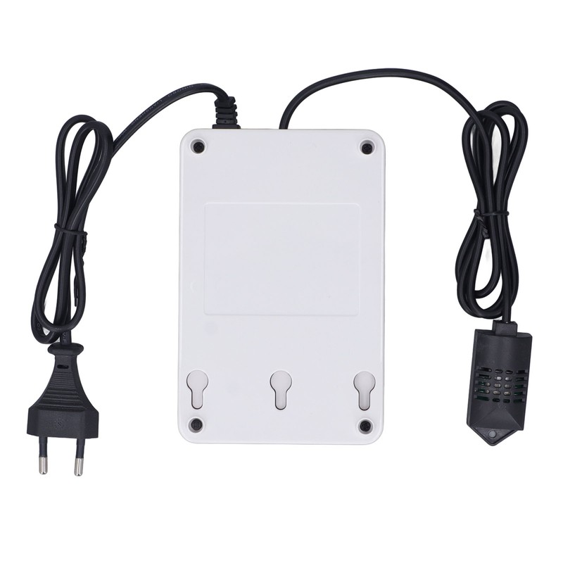 Temperature Humidity Controller -20~60℃ 0~100.0%RH LCD Display Humidistat Thermostat AC