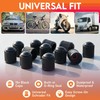 Fernline Tyre Valve Caps – 10 Pack Black Stem Covers
