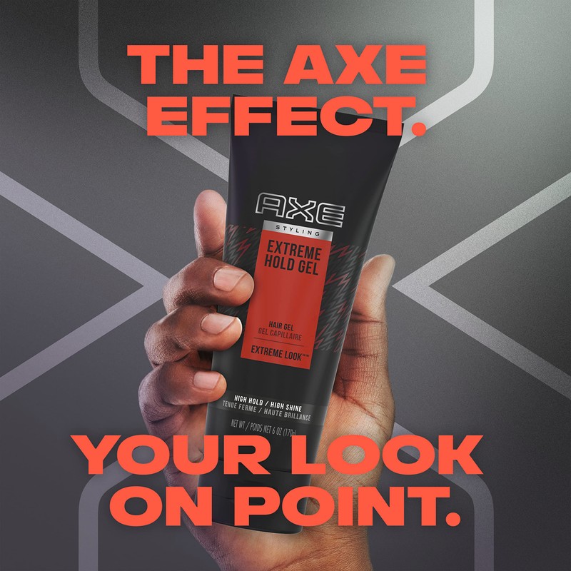 AXE Hair Styling gel Spiked Up Look 1 Count Extreme