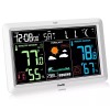 HODIK Weather Station with Atomic Clock Indoor Outdoor Thermometer Wireless,