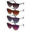 Edge I-Wear One-piece Cateye Women Sunglasses Flat Tinted Lens 55693-FLFM-2(ap2)
