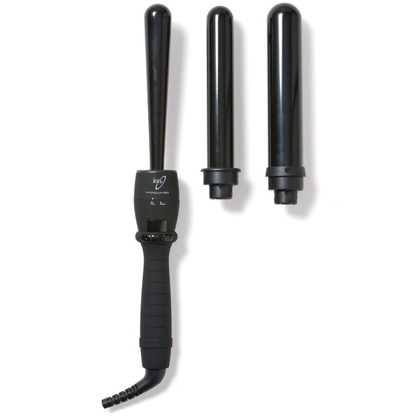 Ion Interchangeable Clipless Curl Wand Trio