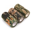 Volein 6 Roll Camo Wrap Tape, Camouflage Self-adhensive Form Tape,
