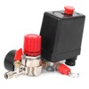 Pressure Control Switch Valve 4-Holes for Air Compressor Manifold Regulators