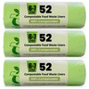 H Haya Home 6L-7L Eco Green 156 Compostable Biodegradable Food
