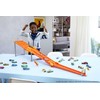 Hot Wheels Toy Car Track Set, 4-Lane Elimination Race