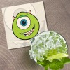 Unbranded Monsters Inc Cartoon Mike Wazowski Face 4'' X 4''