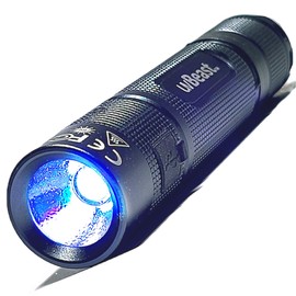 uvBeast New V3 MINI 385-395nm - Black Light UV Flashlight – Low Contamination Ultraviolet - Professional Grade High Power 5 Core UV LED – USA Stock