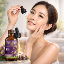 Aceite de bakuchiol orgánico prensado en frío, sérum natural para el rostro y el cuerpo, alternativa al retinol, aceite portador hidratante, sérum natural para todo tipo de pieles
