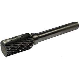 CNC QUALITÄT Carbide Burr Diameter 8-12 mm - Shape A Cylinder Shape - Cross-toothed End Mill for Deburring - 10 mm