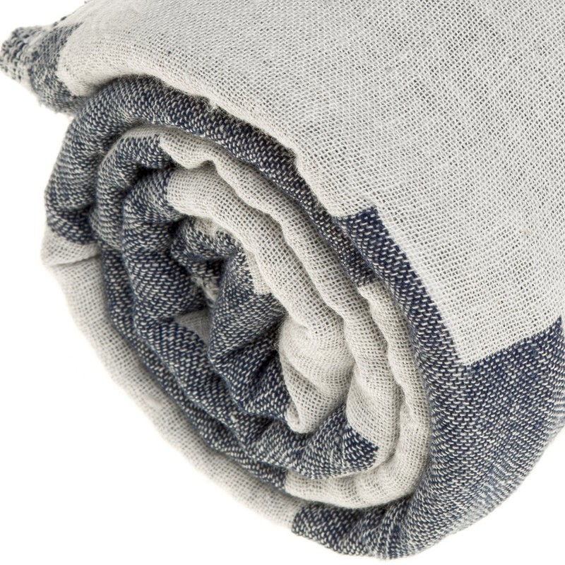 Bersuse 100% Cotton Oeko-TEX Certified Baja Turkish Handloom Towel -