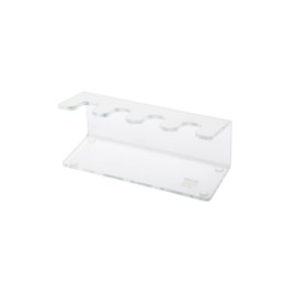 Acrylic Stamp Holder, straight form for 4 stamps, transparent
