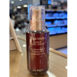 The Saem (The Saem) Silk Hair Repair Curl Serum 130ml (New Core Dongsuwon Branch) / (더샘)실크 헤어 리페어 컬 세럼 130ml(뉴코아 동수원점)