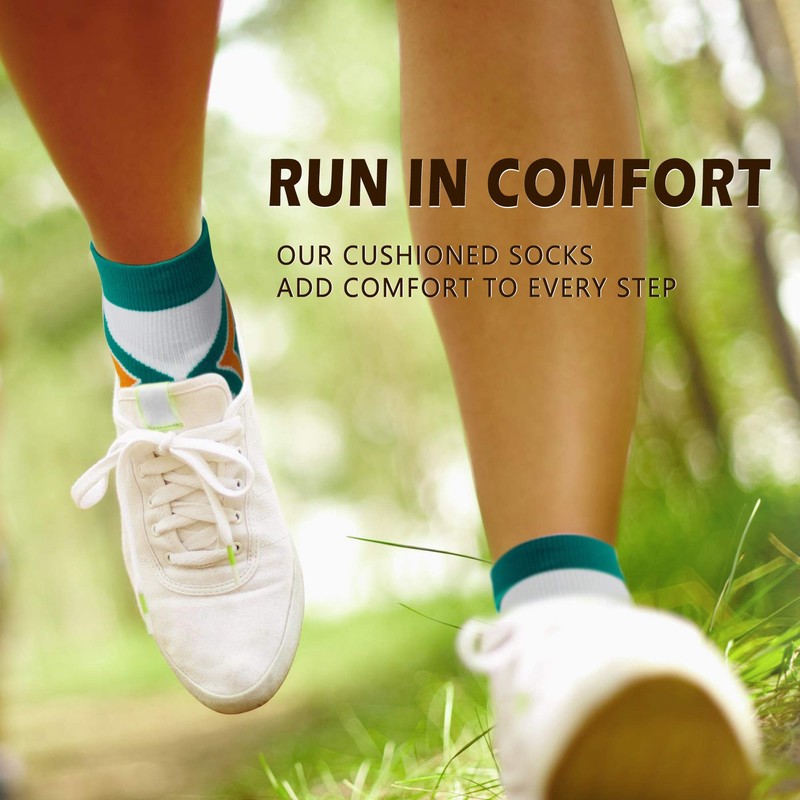NEWZILL Low Cut Compression Socks - Unisex Running Socks with