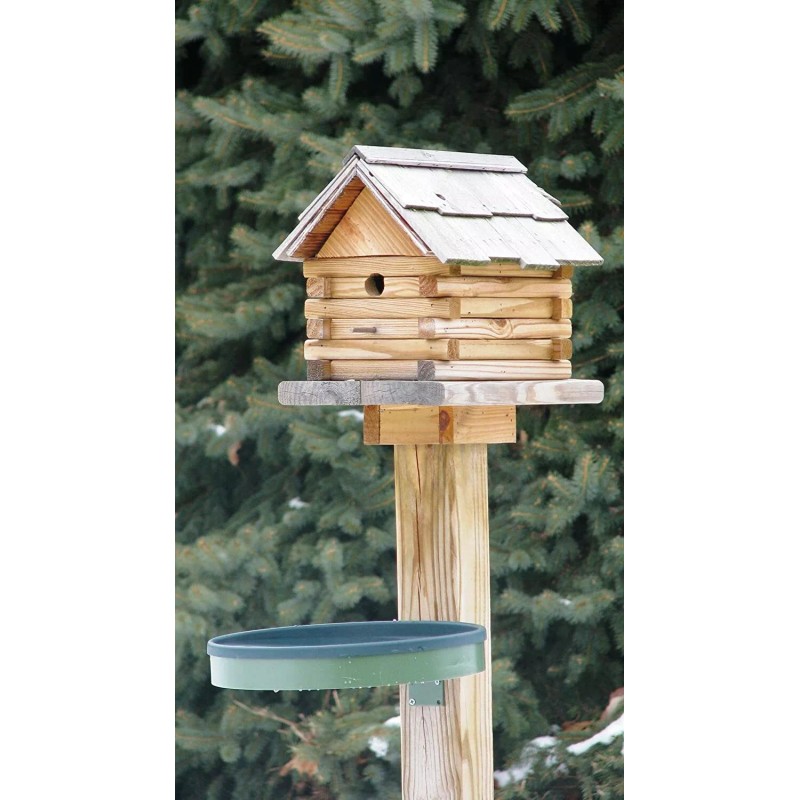Farm Innovators Model GBD-75 3-In-1 Heated Birdbath, 75-Watt, Green