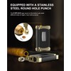 XIFEI Cigar Cutter, Stainless Steel V-Cut Cigar Cutter Built-in Cigar