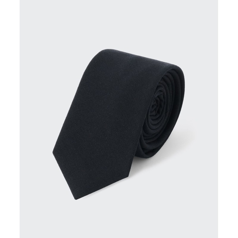 Musinsa Standard Wool-Like Narrow Solid Tie [Black]
