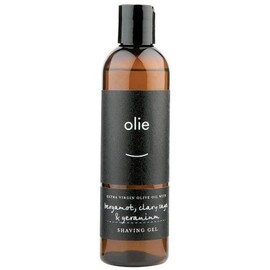 Olieve & Olie Shave Gel 250ml - Bergamot, Clary Sage & Geranium