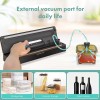Slaouwo 2 in 1 Vacuum Sealer Machine Meal Food Saver