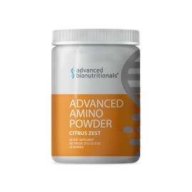 Advanced Bionutritionals – Advanced Amino Powder, Amino Acid Supplement, Build Muscle, Post Workout Recovery, Energy,Non-GMO, Gluten Free, Dairy Free, Vegan (30 Servings) (9.52oz, Citrus Zest)