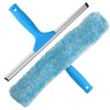 MR.SIGA Professional Window Cleaning Combo - Squeegee & Microfiber Window
