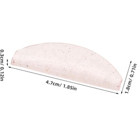 Levemolo 2 Pares Almohadillas Autoadhesivas para Lifting de Pestañas de Reutilizables, Antideslizantes Colores Variados, para Salón Profesional