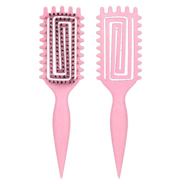 1Pack Curly Hair Brush Candybrush (Pink)