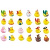 6 x Mini Rubber Ducks – Multipack Wacky Fun &