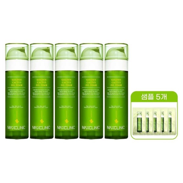 Home Shopping Dongil Max Clinic Oil Foam Cleansing Golden Cactus