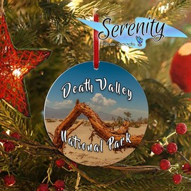 Death Valley National Park Christmas Ornament | Sand Dunes California | Collectible Parks Ornaments | NPS | Driftwood Desert