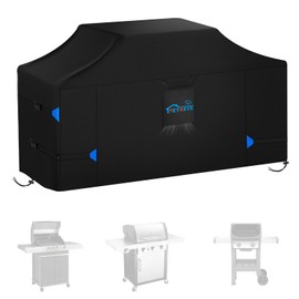 SETOXYX 78 Inch Extra Large Grill Cover, 600D BBQ Cover for Outside
