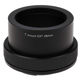 Fotodiox Lens Mount Astro Adapter Compatible with T-Mount (T/T-2) Screw Mount Telescopes to Canon EOS M (EF-M) Mount Mirrorless Camera Bodies for Astronomy