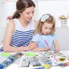 FLYSONG 5D DIY Diamond Painting Stickers Kits for Kids, 24