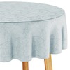 Filumi Tablecloth 120 x 160 cm Oval Silver Washable for