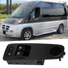 Aramox Power Window Switch, Front Door Window Regulator Button 1ZP75JXWAC Replacement for RAM PROMASTER 1500 2500 3500 2014 to 2017