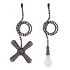 Ceiling Fan Pull Chain, 2 pieces 3mm Diameter Beaded Ball