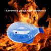 HPYNPES 2 Pack Ceramic Spoon Rest for Stove Top,Spoon Holder
