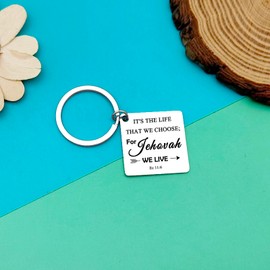 Pioneer Gifts Keyring Pioneer School Gift JW Gifts for Pioneers Back to School Gift Jehovah’s Witness Keychain Christmas Graduation Birthday Gifts for Pioneer Student Pioneer Keychain for Women Men