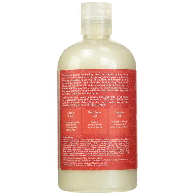 Shea Moisture Red Palm Oil and Cocoa Butter Detangling Shampoo