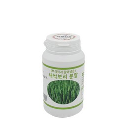 170g barley sprout powder ground to the root from Jeju Island / 제주산 뿌리까지 갈은 새싹보리 보리새싹 분말 170g