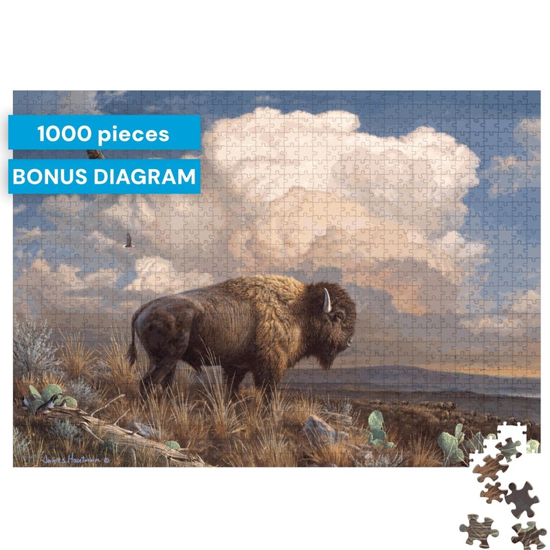 Buffalo Games - Hautman Brothers - Majestic Bison - 1000